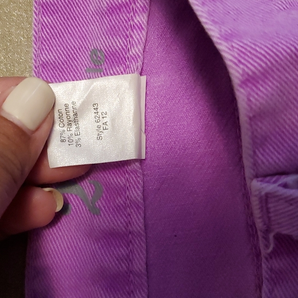 J.Crew Toothpick Ankle Neon Violetta Jeans - Picture 10 of 11